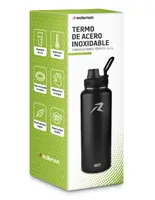 Termo Red Lemon de acero inoxidable con tapa rosca 1.2 L