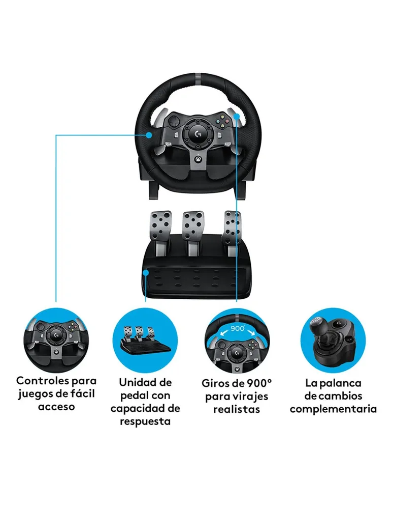 Logitech G29 Driving Force, un volante simulador de carreras con