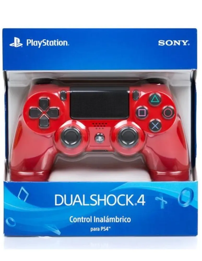 Mando inalámbrico DualShock 4 para PlayStation 4 - Magma Red