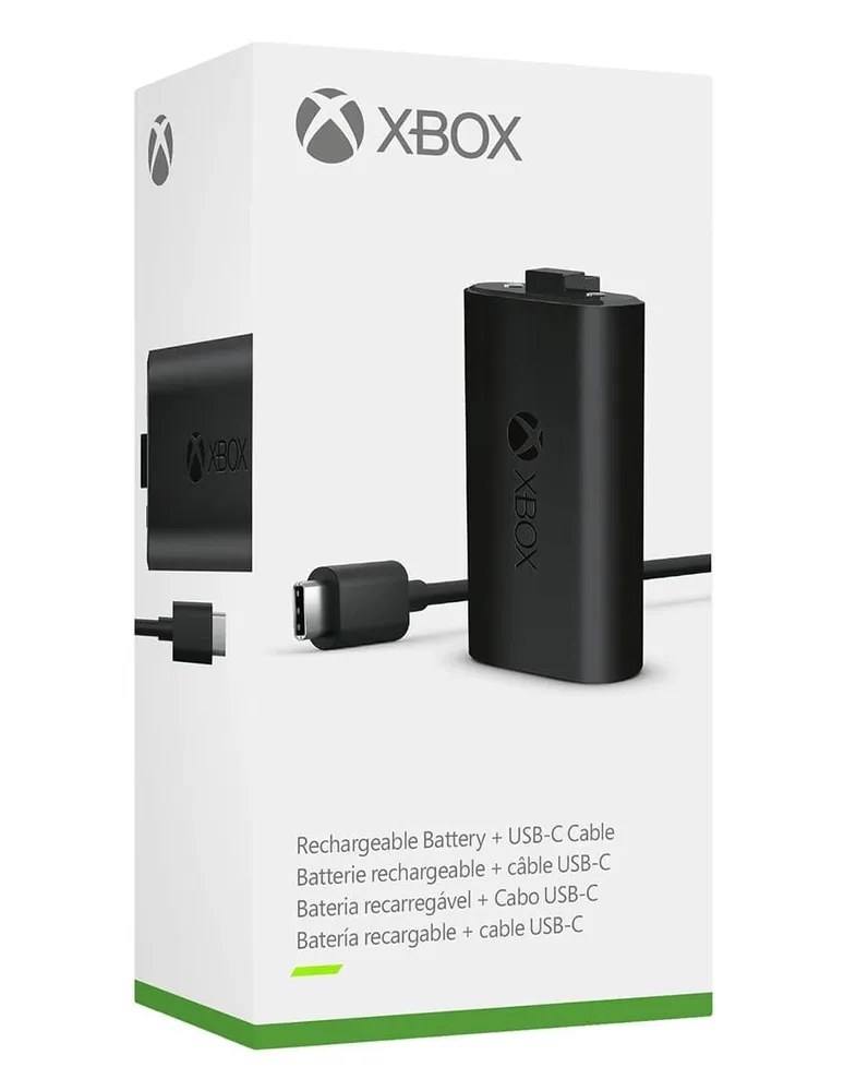 Batería Recargable para Control Xbox Microsoft + Cable USB-C