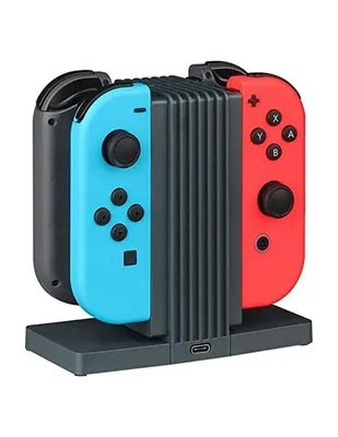 Cargador para 4 JoyCon Nintendo Switch Dobe