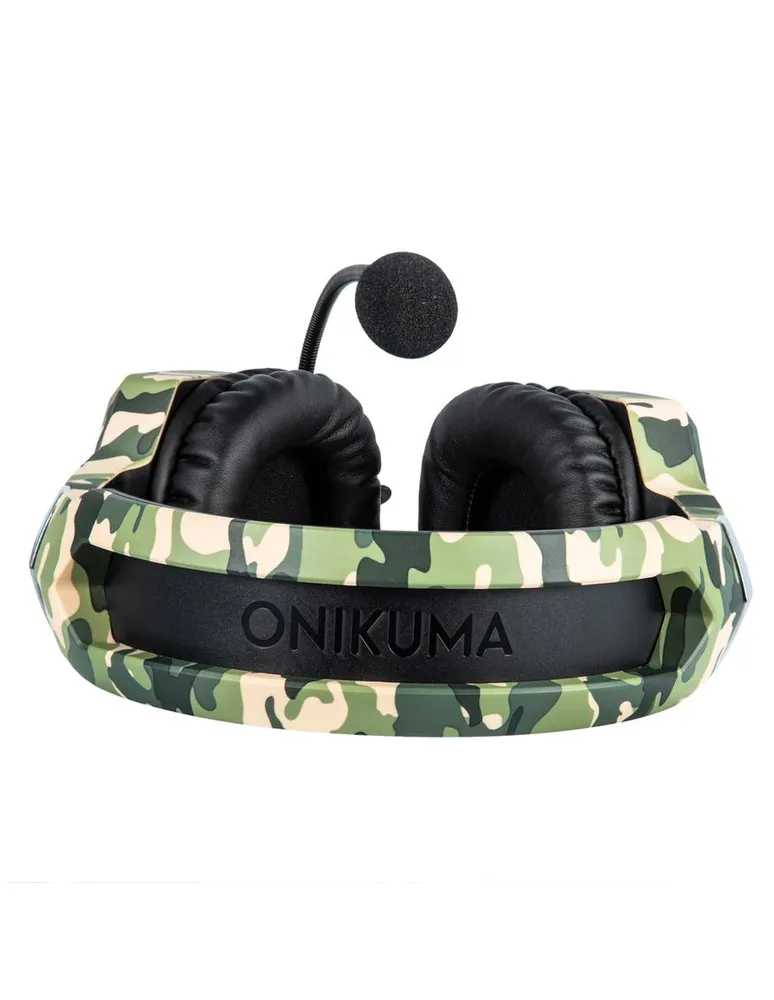 Audífonos Gamer Onikuma KB Camo Alámbricos con Cancelación de Ruido