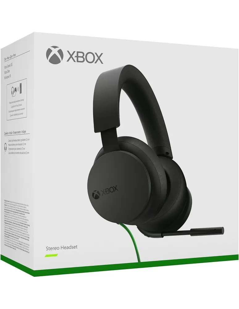 Audífonos Gamer Over-Ear Xbox 8li-00005 Alámbricos con cancelación de ruido