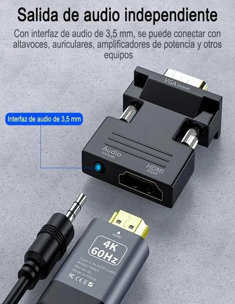 Adaptador HDMI-VGA Lab.G