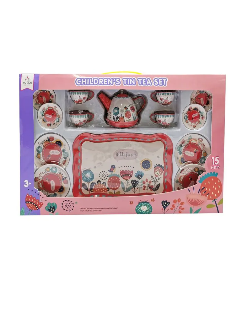 Juego de Té Toy Town rojo