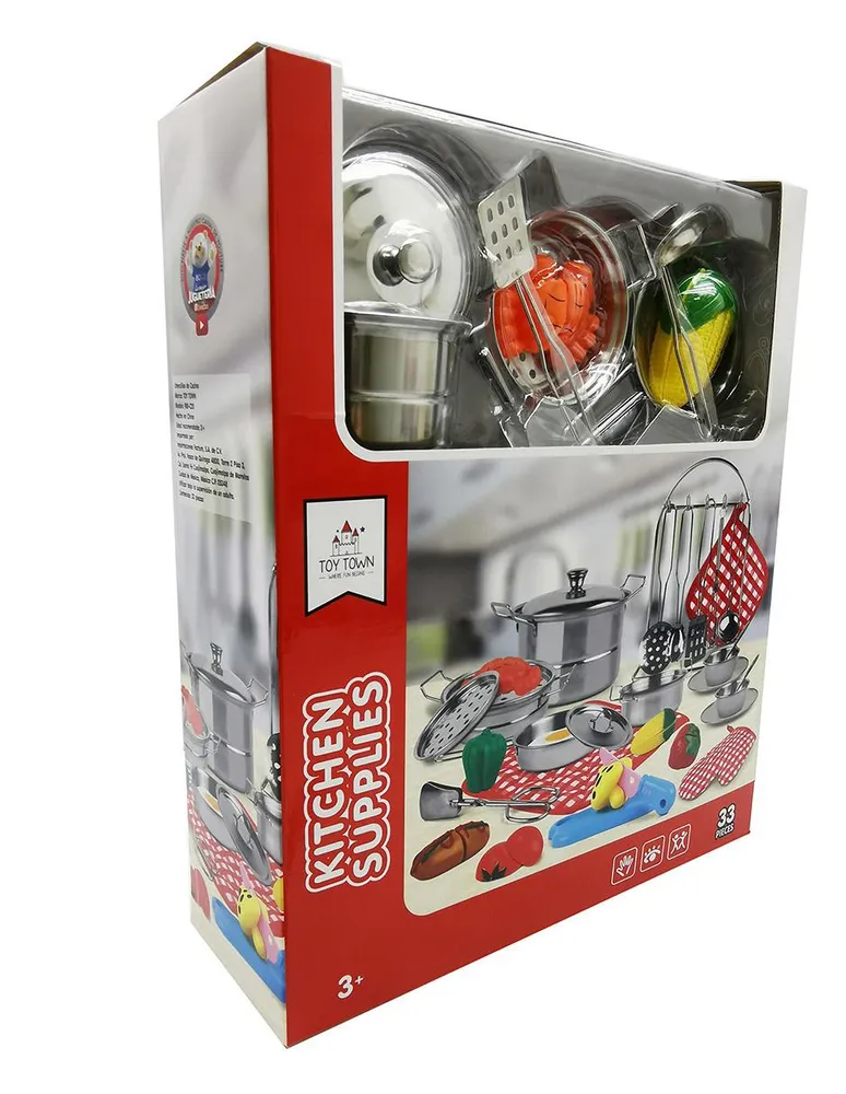 Set de Ollas Toy Town Kitchen Supplies