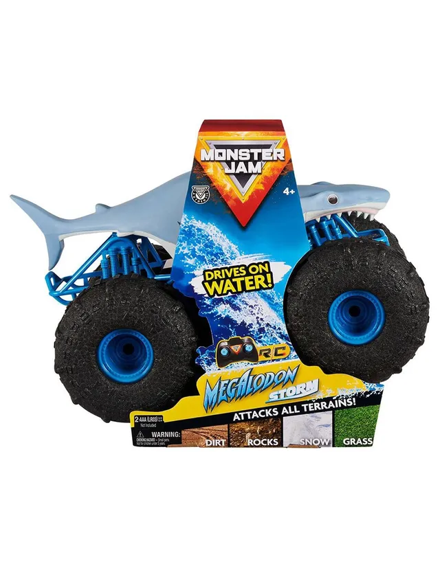  Monster Jam, camión monstruo oficial Mega Grave Digger  todoterreno con control remoto con luces, escala 1: 6 : Deportes y  Actividades al Aire Libre