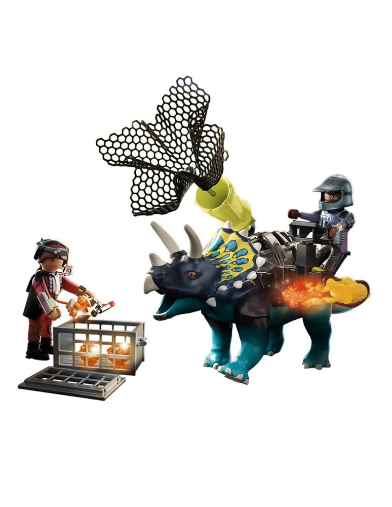 Playmobil Dino Rise Triceratops: Disturbios por las Piedras