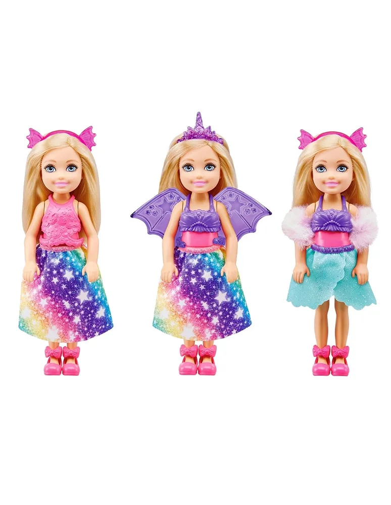 BARBIE Muñeca fashion Barbie Unicornio Arcoíris Dreamtopia