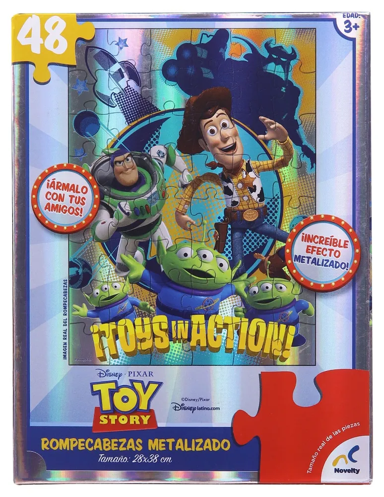 Rompecabezas Metalizado Toy Story Novelty