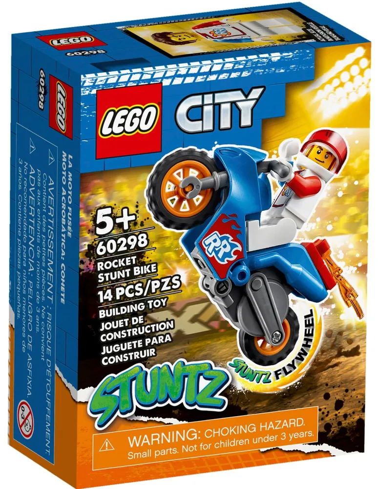 Armable Lego Moto Acrobática: Rampante