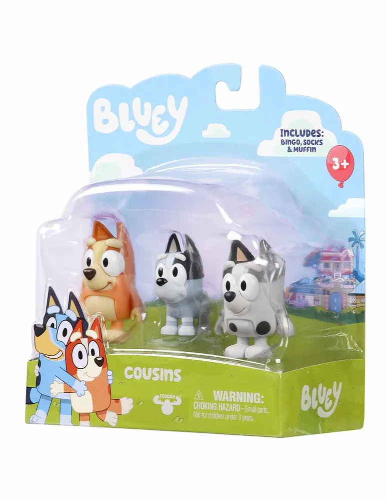 MOOSE Set de figuras Bluey Moose articulado