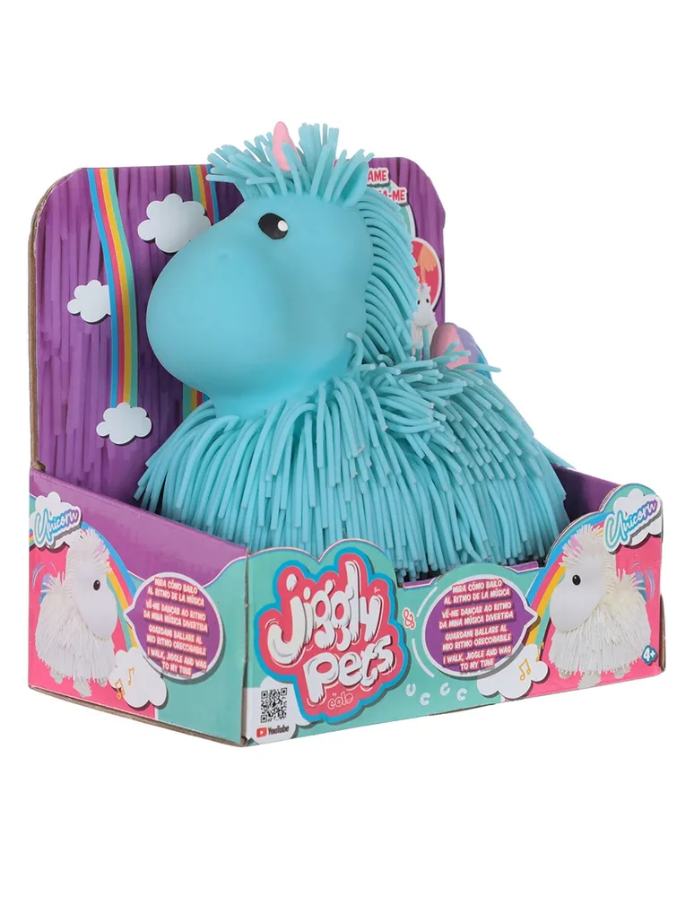 Muñeco Jiggly Pets Unicornio Famosa