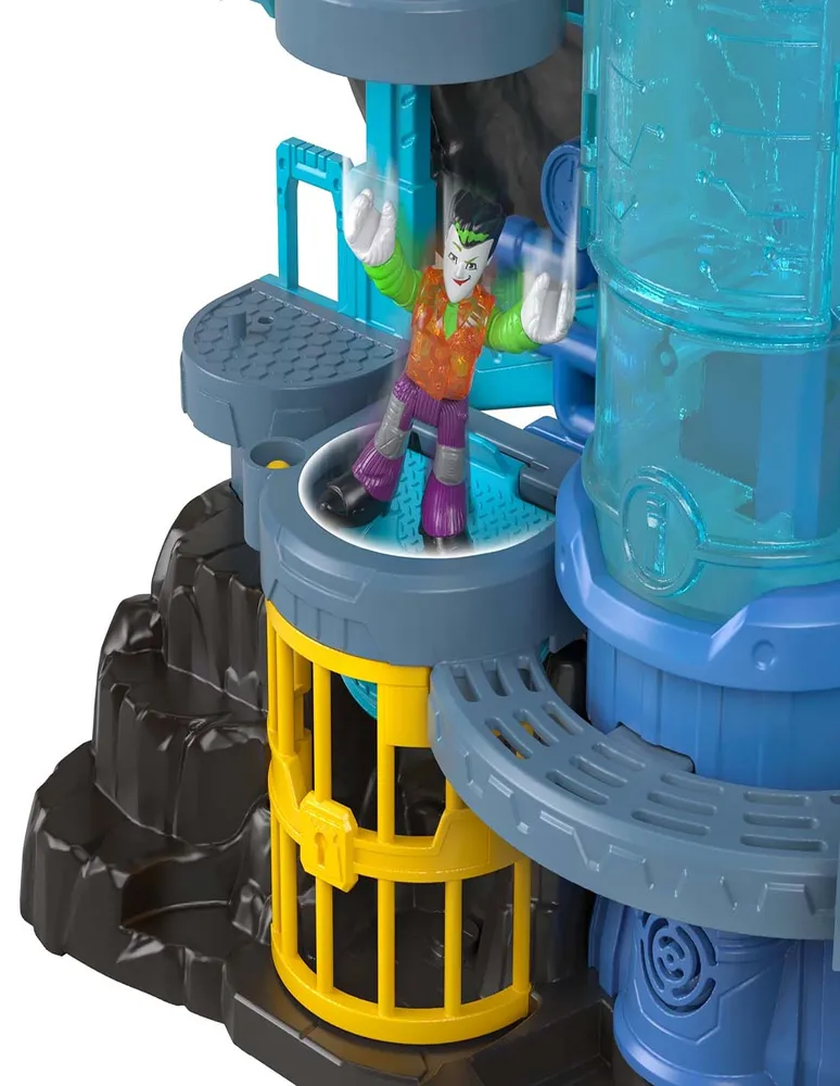 Set figuras Bat-Tech Imaginext con luz y sonido articulado DC Comics