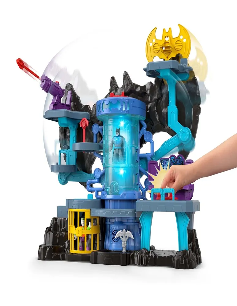 Set figuras Bat-Tech Imaginext con luz y sonido articulado DC Comics