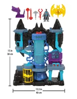 Set figuras Bat-Tech Imaginext con luz y sonido articulado DC Comics