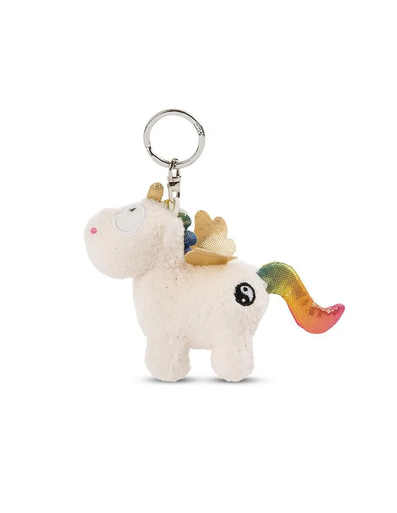 Llavero de peluche de unicornio Nici