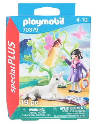 Set de construcción Playmobil investigadora de hadas con 19 piezas