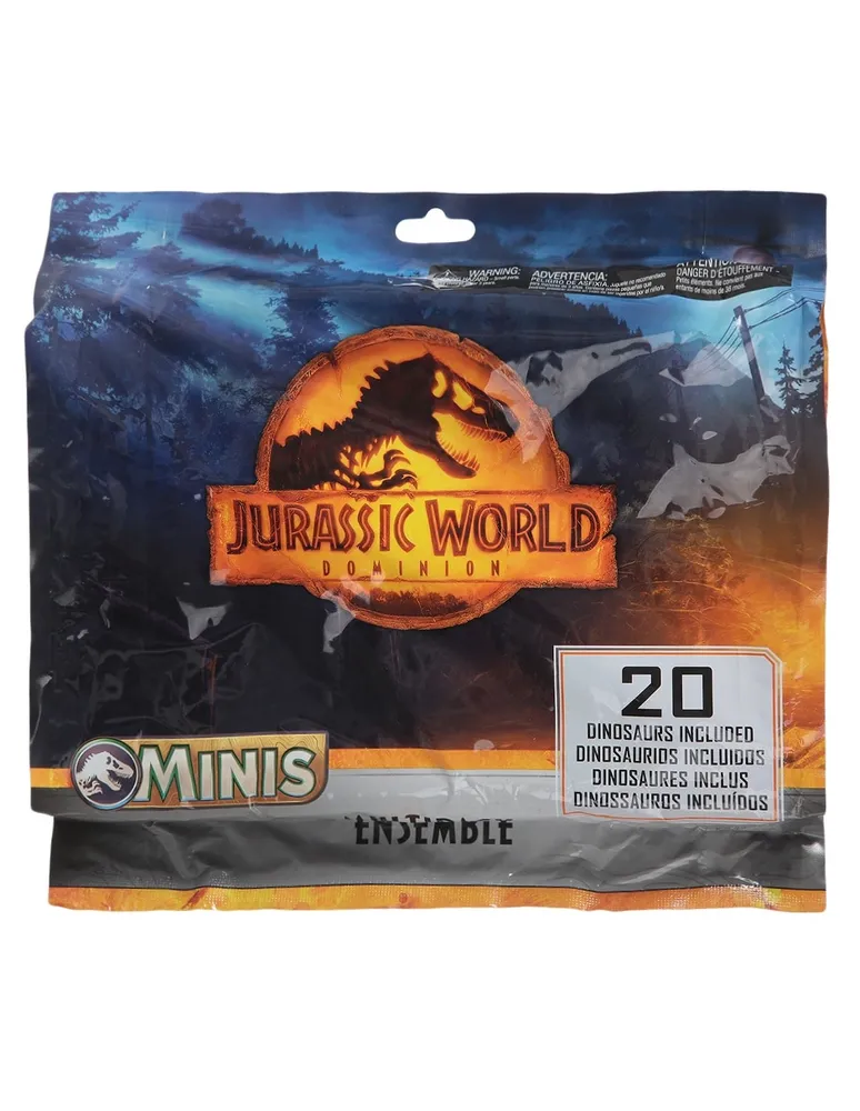 Set figuras Mattel articulado Jurassic World