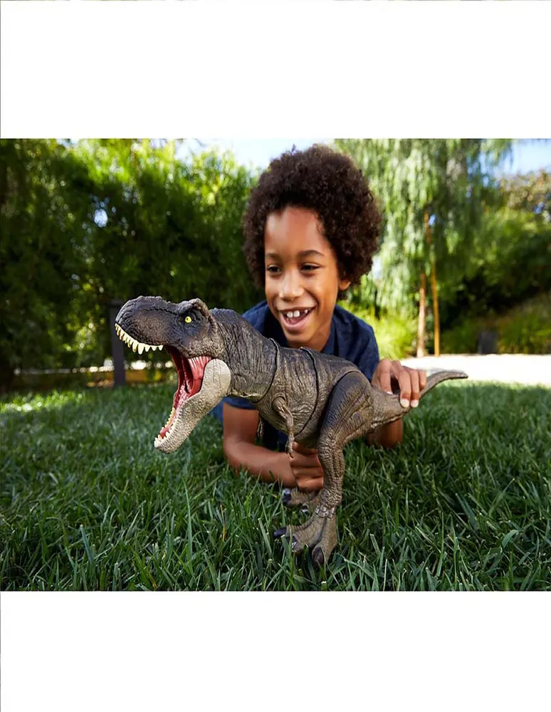 Figura de acción Tyrannosaurus Rex Mattel articulado Jurassic World