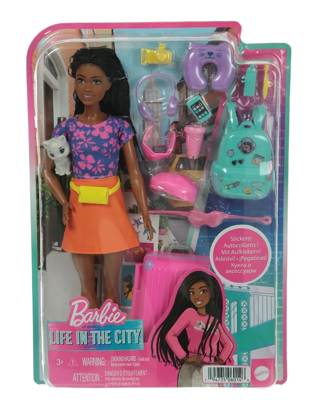 BARBIE SET DE CREACION DE PEGATINAS