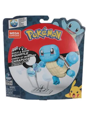 Set figuras Squirtle Pokémon articulado