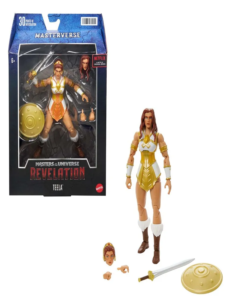 Figura de acción Teela Mattel articulado Masters Of The Universe