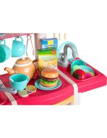 Set de cocina juguete Simulation Kitchen 65 piezas con luz y sonido