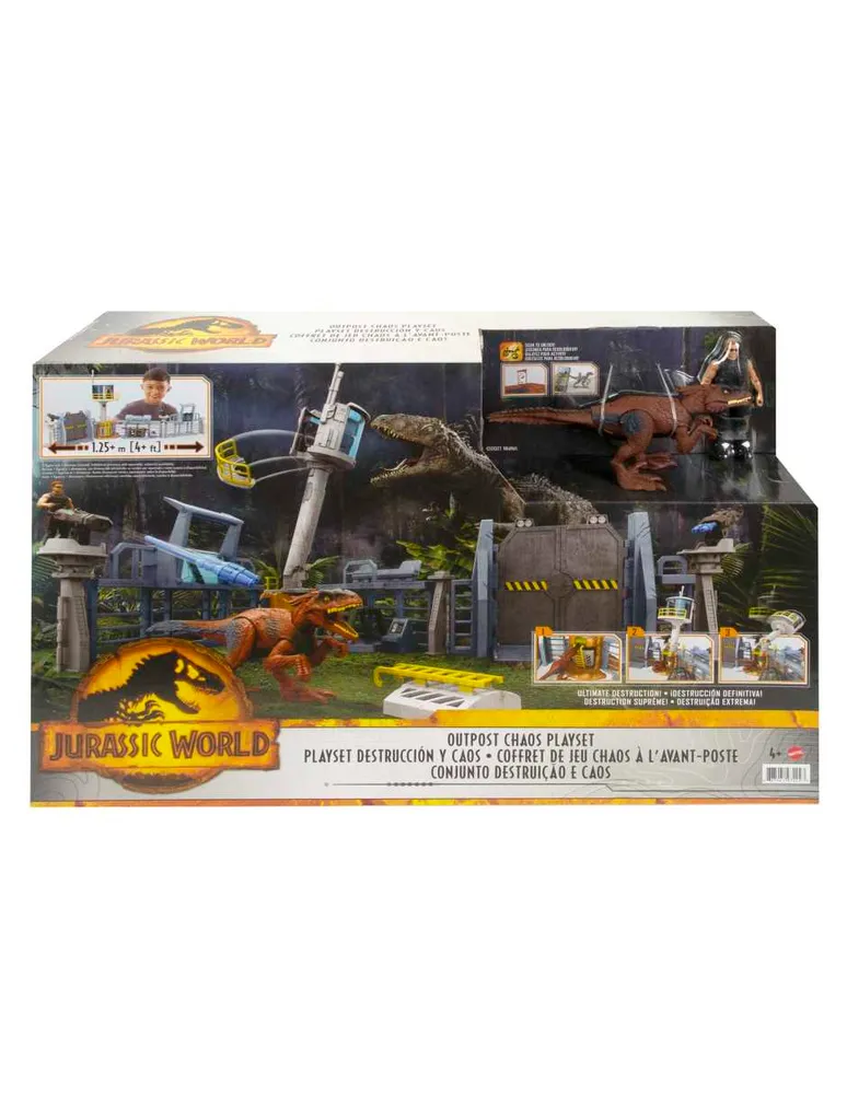 Set figuras Jurassic World Mattel articulado