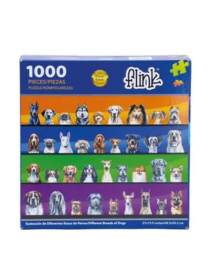 Rompecabezas Perros de todo el mundo Flink 1000 piezas