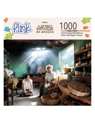 Rompecabezas Flink Artes de México el chile 1000 piezas