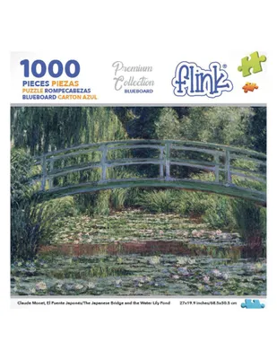 Rompecabezas Flink Monet Puente Japones 1000 piezas