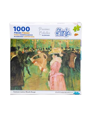 Rompecabezas Flink Moulin Rouge de Toulouse Lautrec 1000 piezas