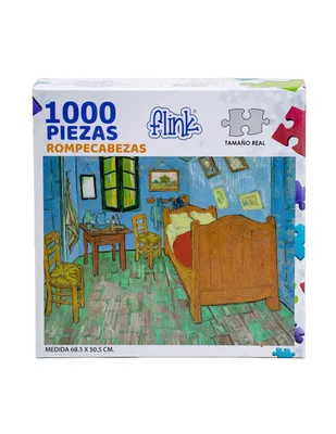 Rompecabezas Flink Van Gogh La Habitación de Arlés 1000 piezas