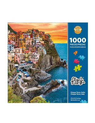 Rompecabezas Flink Italia Cinque Terre 1000 piezas