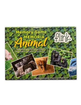 Juego de memoria animal  100 cartas Flink Juego de memoria Animal Flink 100 cartas
