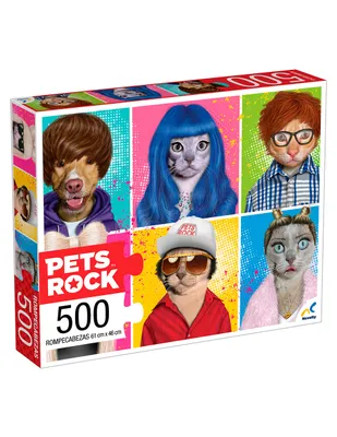 Rompecabezas Pets Rock Novelty JCA-3654 500 piezas