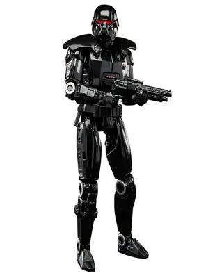 Figura de acción Dark Trooper Hasbro articulada Star Wars The Mandalorian