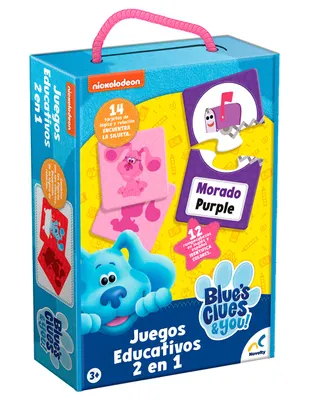 Juegos educativos 2 en 1 Las Pistas de Blue Novelty