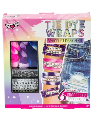 Set de creación de pulseras Fashion Angels Tie Dye Wraps