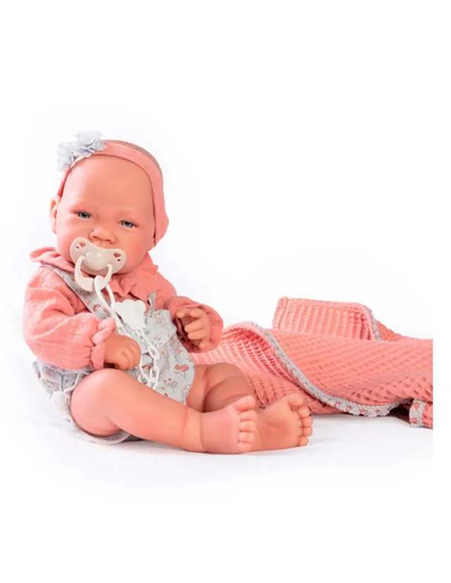 Mimi con porta Bebé – Pichurri Muñecos y Bebés Reborn