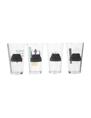 Set de vasos Disney Store Star Wars de vidrio