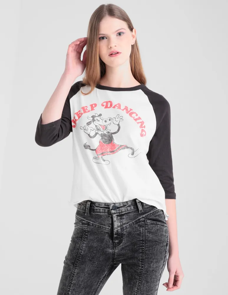 Playera Disney Store estampada manga regular para mujer