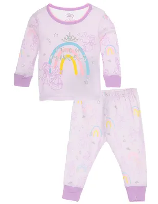 Conjunto pijama Princesas para bebé niña