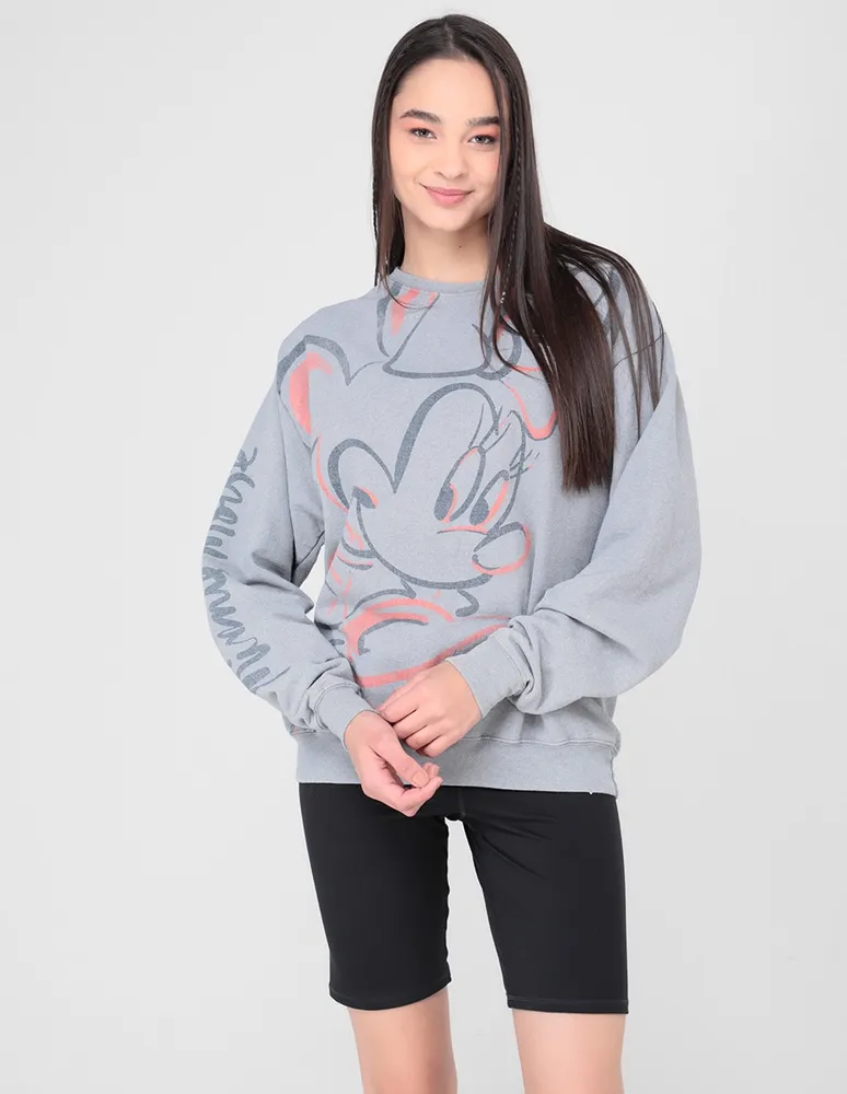 Sudadera con capucha de Minnie Mouse para mujer, Disney Store