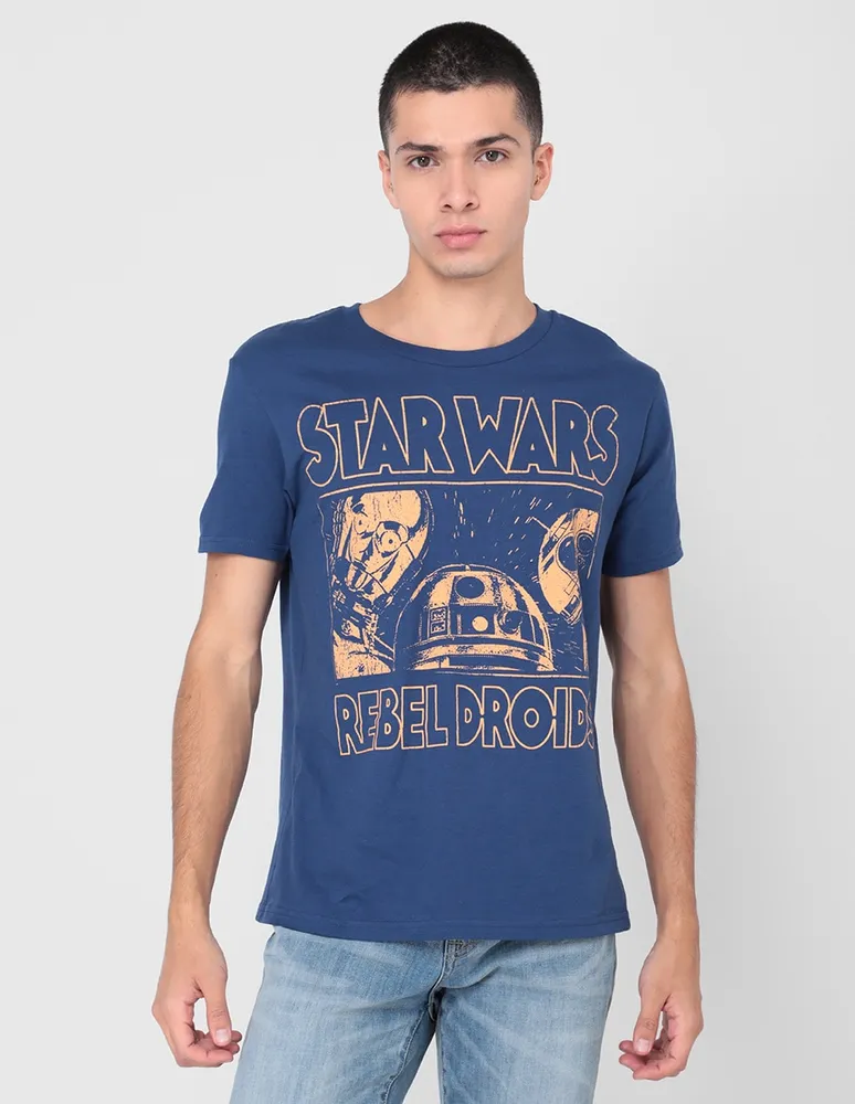 Playera Disney Store Star Wars manga corta para hombre