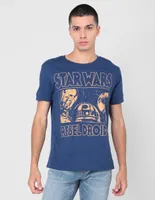 Playera Disney Store Star Wars manga corta para hombre