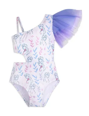 Traje de baño Disner Store Frozen para niña con olanes