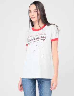 Playera Disney Store WandaVision manga corta para mujer