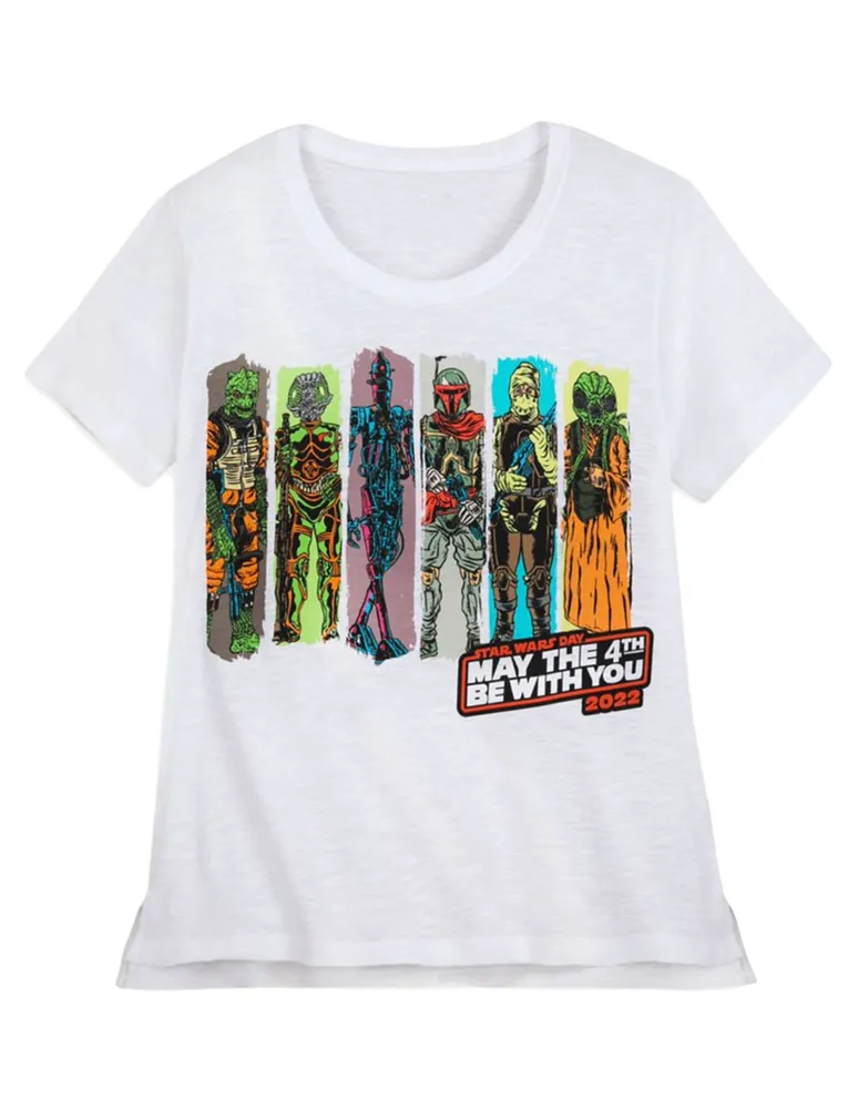 Playera Disney Store Star Wars manga corta para mujer